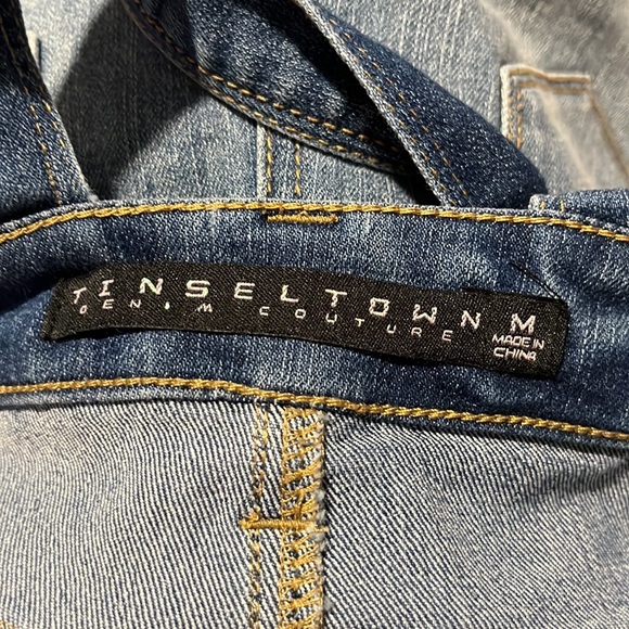 Denim Romper. Never used. - Picture 4 of 5